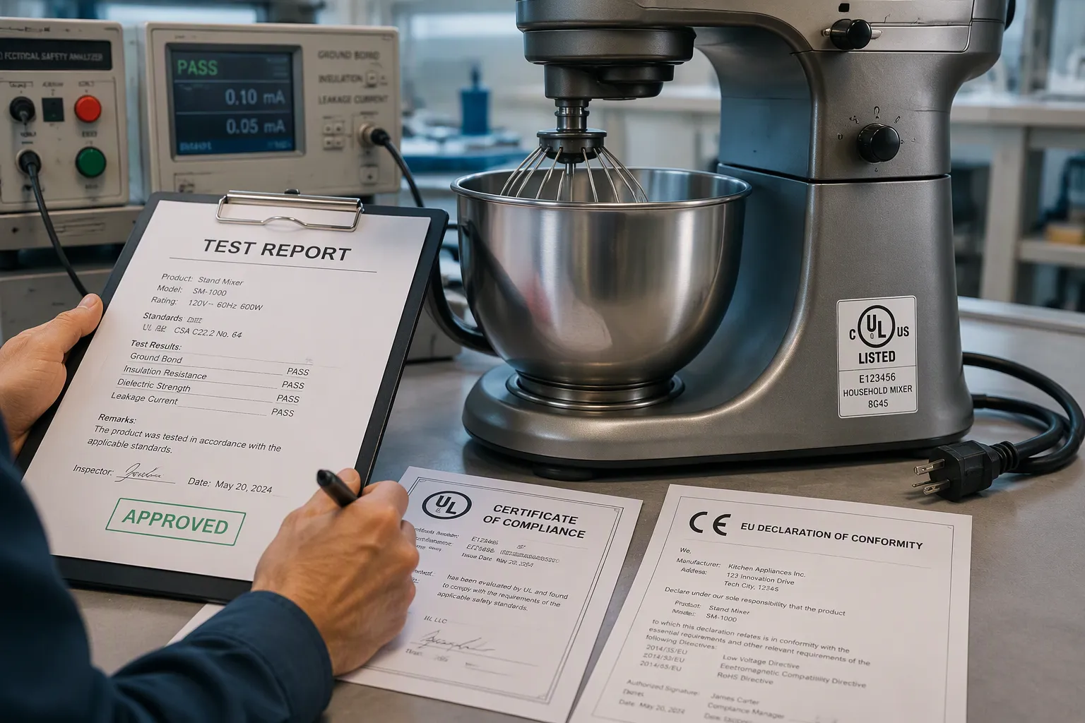Electrical Safety for Your Stand Mixer