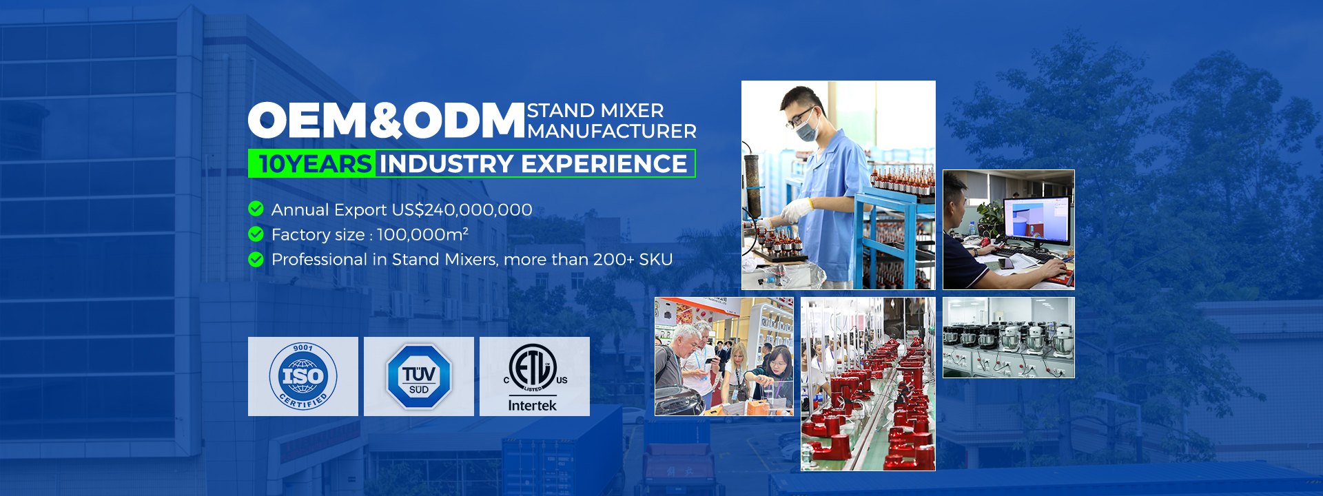 OEM- und ODM-Hersteller von Standmixern